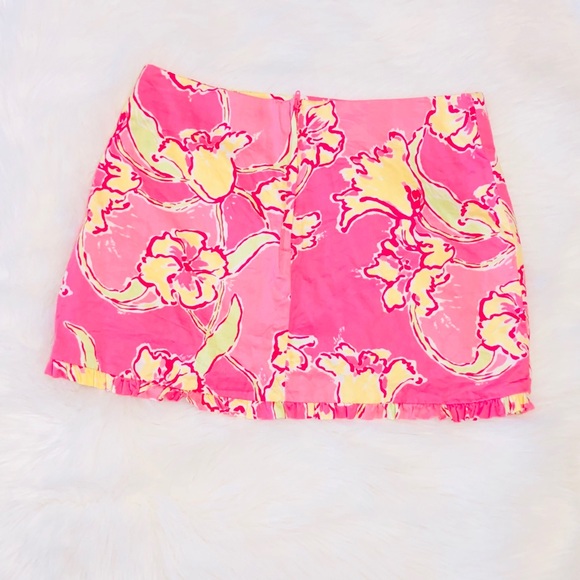 Lilly Pulitzer Callie Skirt Hotty Pink Day - Picture 5 of 7